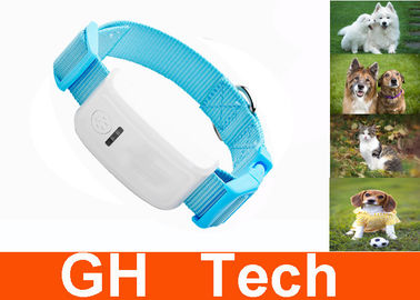 Blue Small Dog GPS Tracker , Accurate Dog GPS Tracking Collar
